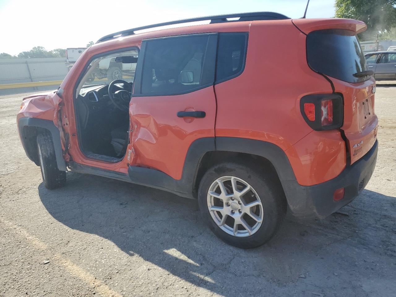 2021 Jeep Renegade VIN ZACNJDABXMPN09066 Copart auction photo, side damage thumbnail 2