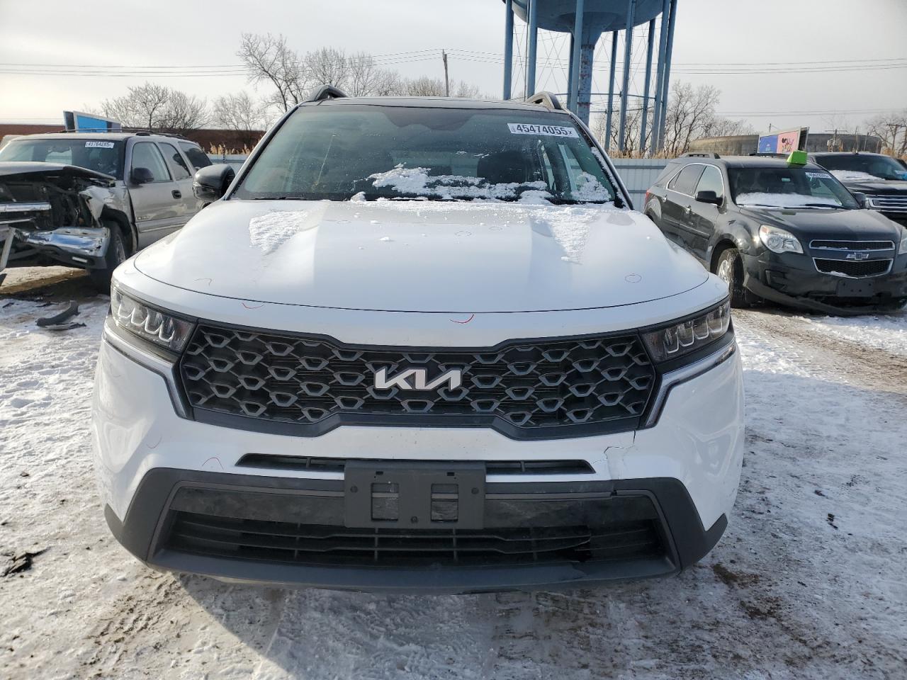 2022 KIA Sorento VIN 5XYRLDLC4NG130876 Copart auction photo, all over damage thumbnail 5