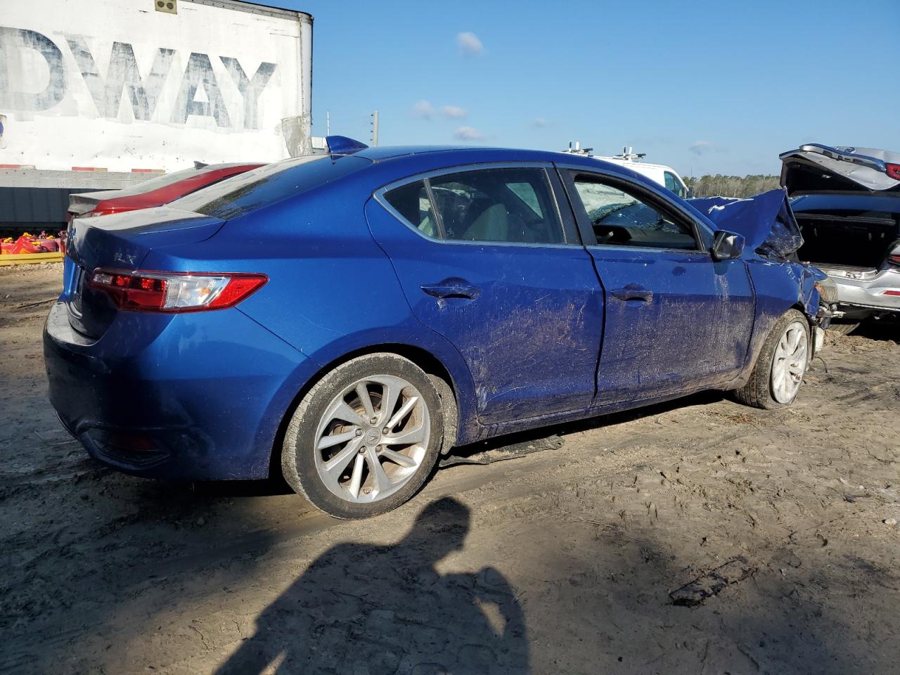 2017 Acura ILX VIN 19UDE2F39HA014521 Copart auction photo, front end damage thumbnail 3