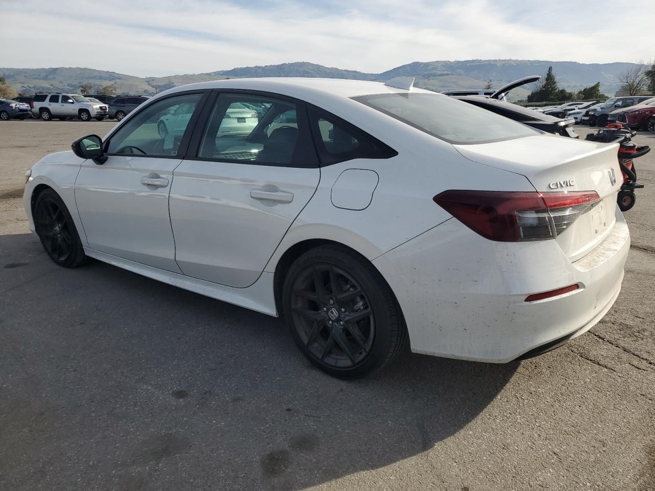 2025 Honda Civic VIN 2HGFE2F51SH514529 Copart auction photo, minor dent/scratches damage thumbnail 2