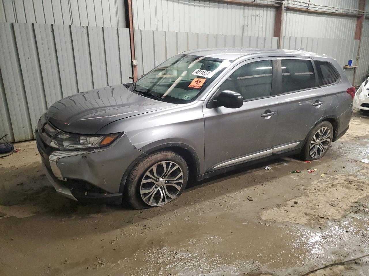 2018 Mitsubishi Outlander VIN JA4AD2A32JZ055845