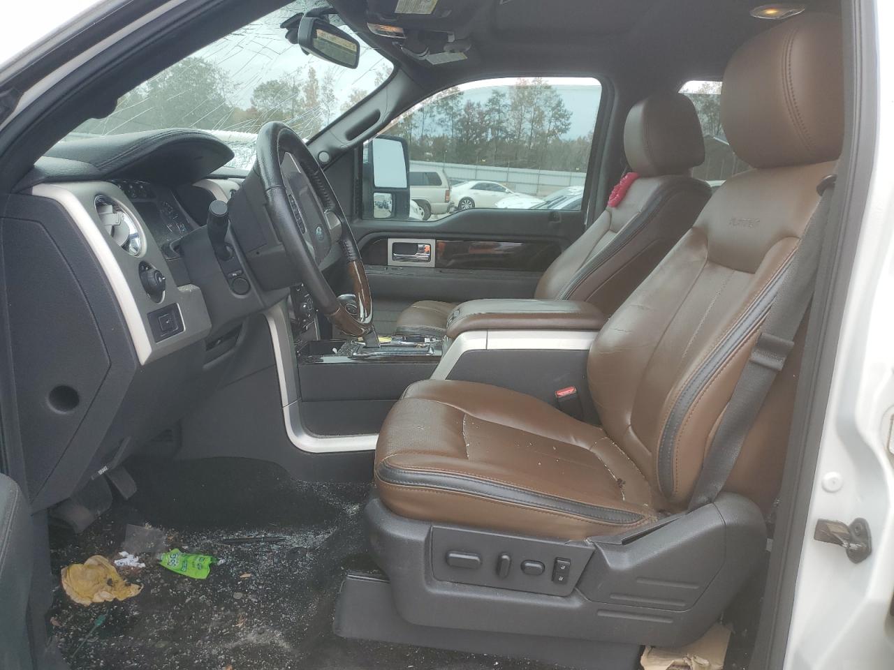 2013 Ford F-150 VIN 1FTFW1ET5DFB16797 Copart auction photo, top/roof / front end damage thumbnail 7