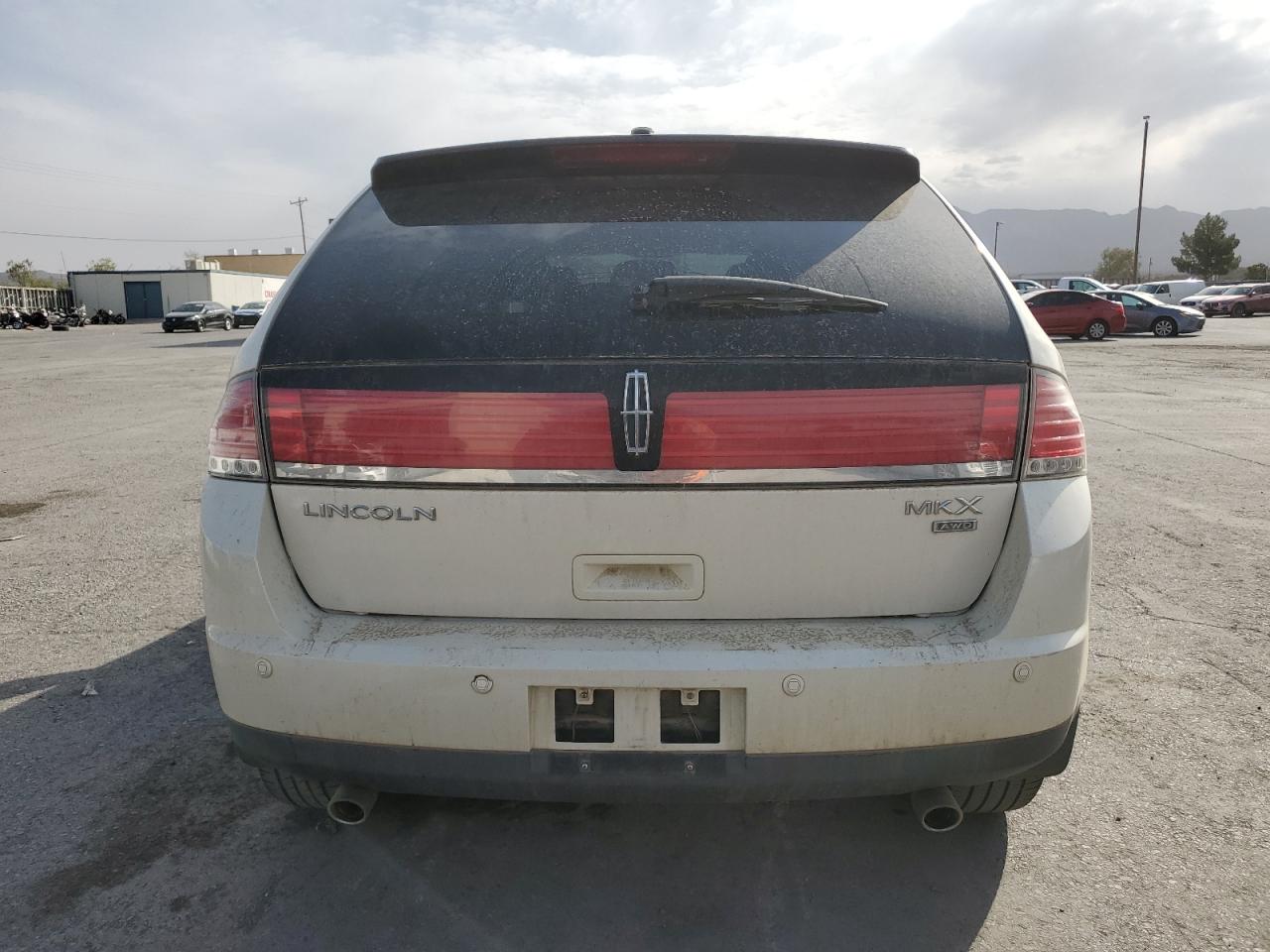 2008 Lincoln MKX VIN 2LMDU88C88BJ23865 Copart auction photo, undercarriage / hail damage thumbnail 6