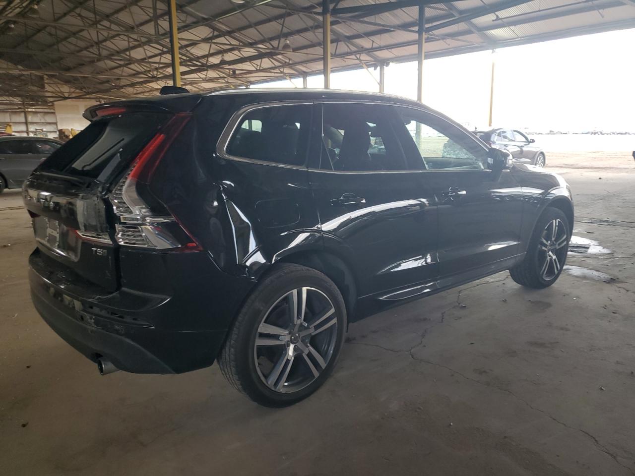 2021 Volvo XC60 VIN YV4102RK7M1715178 Copart auction photo, rear end damage thumbnail 3