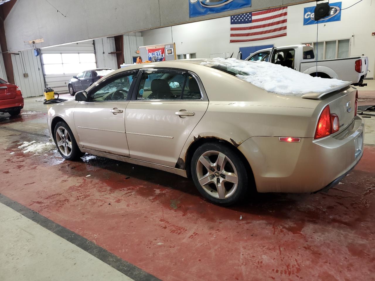 2008 Chevrolet Malibu VIN 1G1ZH57BX8F283996 Copart auction photo, front end damage thumbnail 2