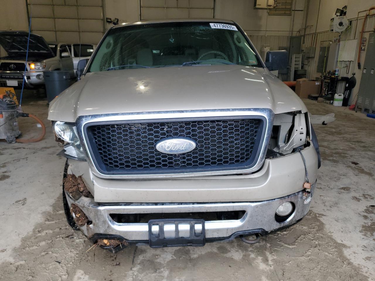 2008 Ford F-150 VIN 1FTPX14V78FB02331 Copart auction photo, front end / side damage thumbnail 5