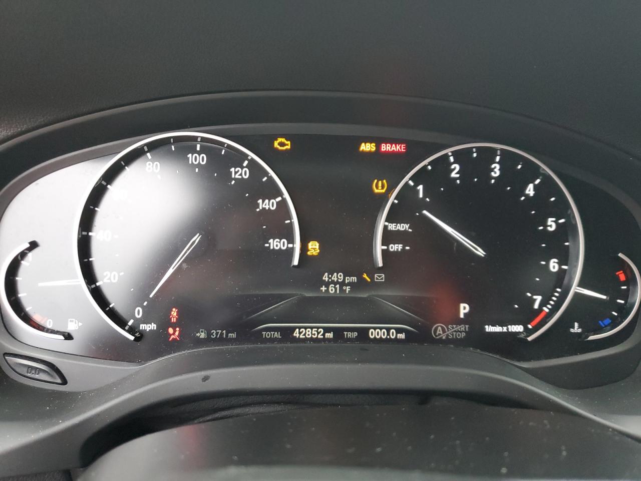 2020 BMW X3 VIN 5UXTY3C06L9D06933 Copart auction photo, rear end / mechanical damage thumbnail 9