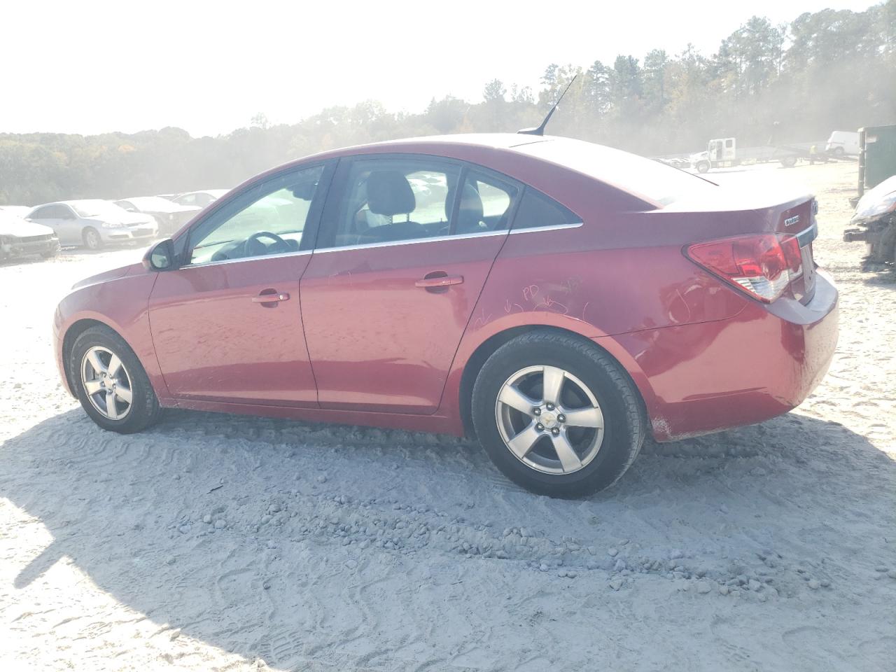 2011 Chevrolet Cruze VIN 1G1PG5S91B7158949 Copart auction photo, mechanical / side damage thumbnail 2