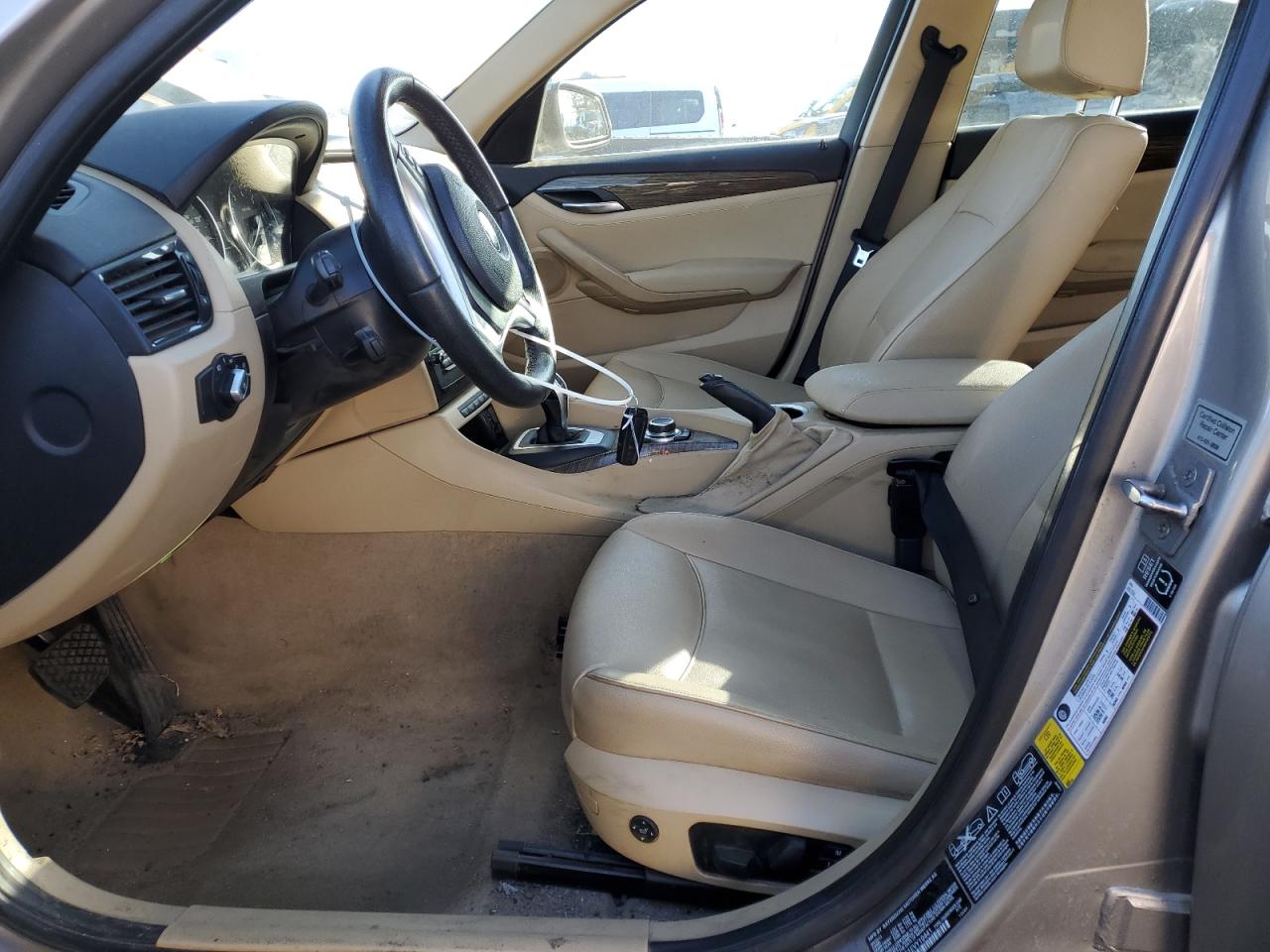 2014 BMW X1 VIN WBAVL1C51EVY19441 Copart auction photo, rear end damage thumbnail 7