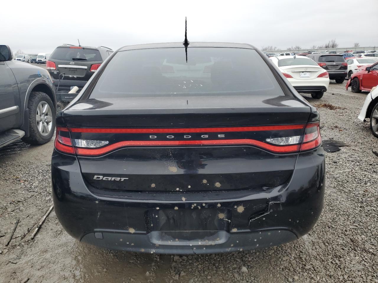 2016 Dodge Dart VIN 1C3CDFAA3GD591931 Copart auction photo, all over damage thumbnail 6