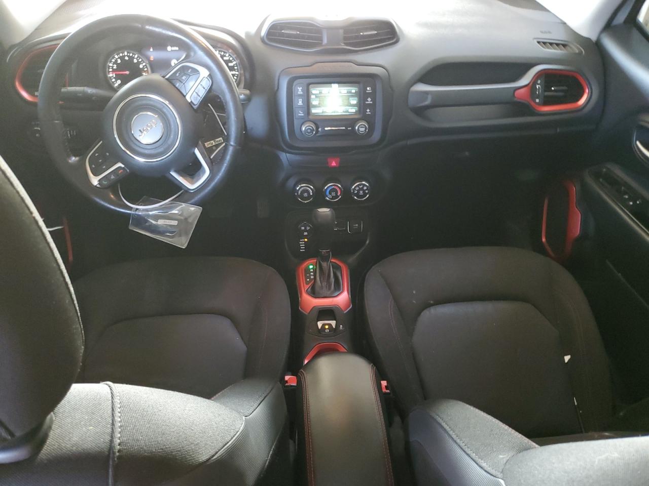 2016 Jeep Renegade VIN ZACCJBCT9GPD73330 Copart auction photo, side / front end damage thumbnail 8