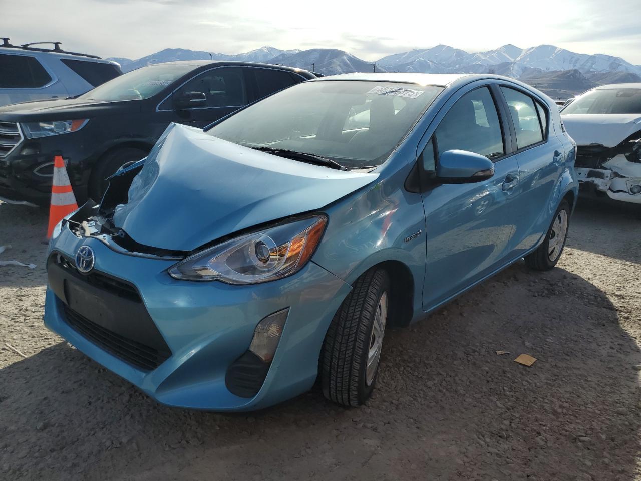 2016 Toyota Prius VIN JTDKDTB39G1117120 - Copart auction photo