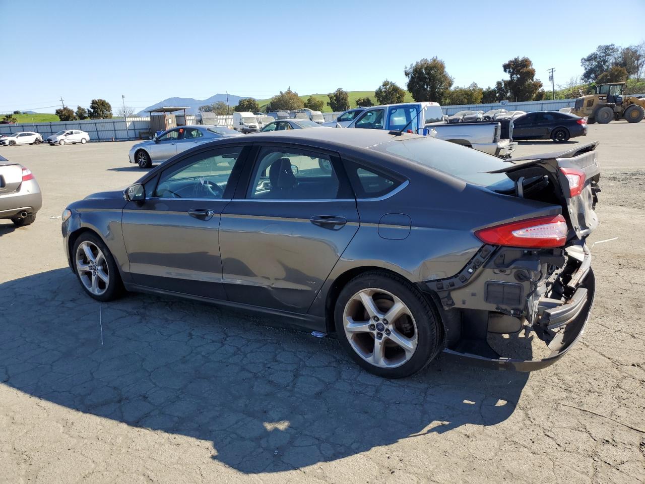 2016 Ford Fusion VIN 3FA6P0H70GR167191 Copart auction photo, rear end / front end damage thumbnail 2