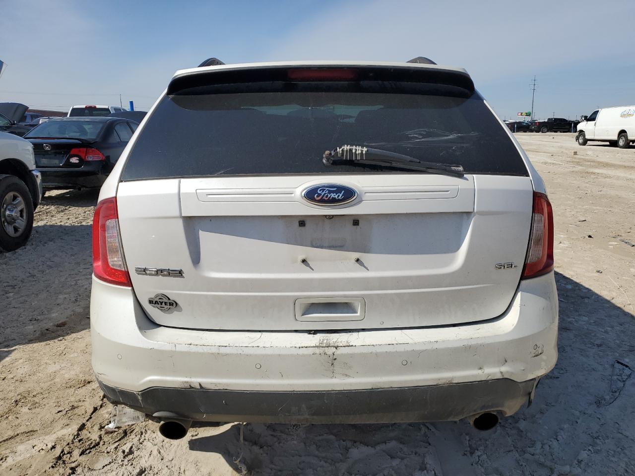 2013 Ford Edge VIN 2FMDK3JC8DBA34659 Copart auction photo, front end / minor dent/scratches damage thumbnail 6