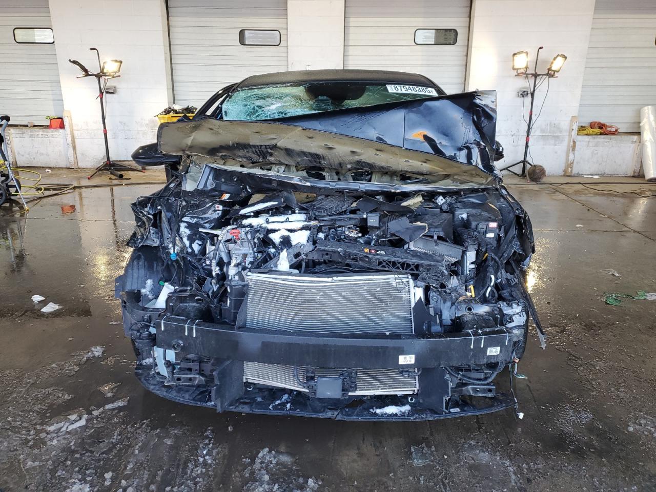 2023 Hyundai Elantra VIN KMHLS4AG9PU592779 Copart auction photo, front end damage thumbnail 5
