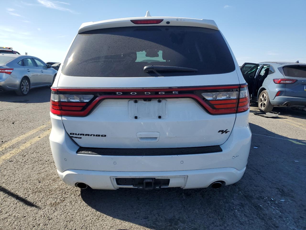 2015 Dodge Durango VIN 1C4SDJCT4FC861262 Copart auction photo, front end / side damage thumbnail 6