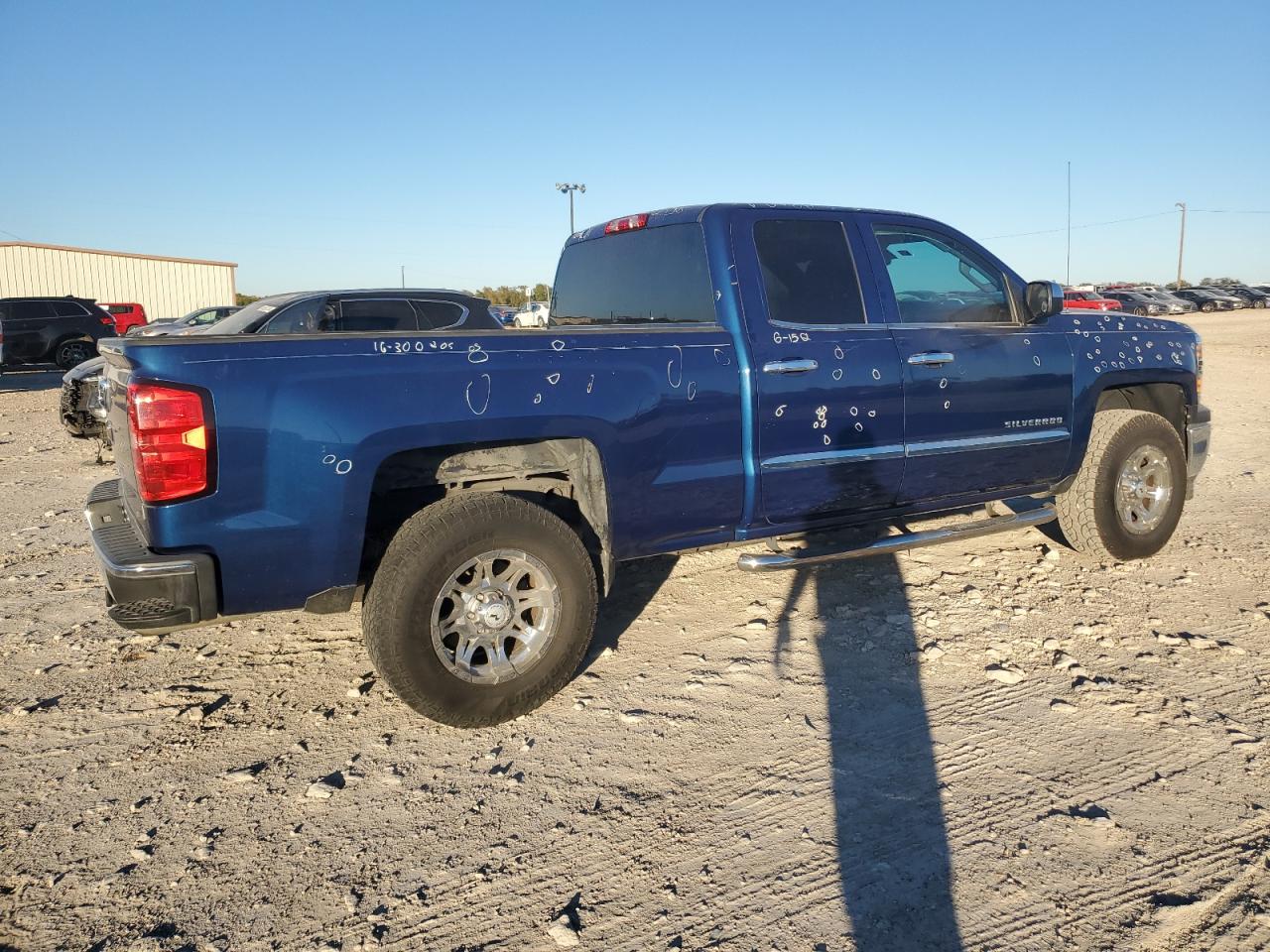 2015 Chevrolet Silverado VIN 1GCRCPEC5FZ436244 Copart auction photo, hail damage thumbnail 3