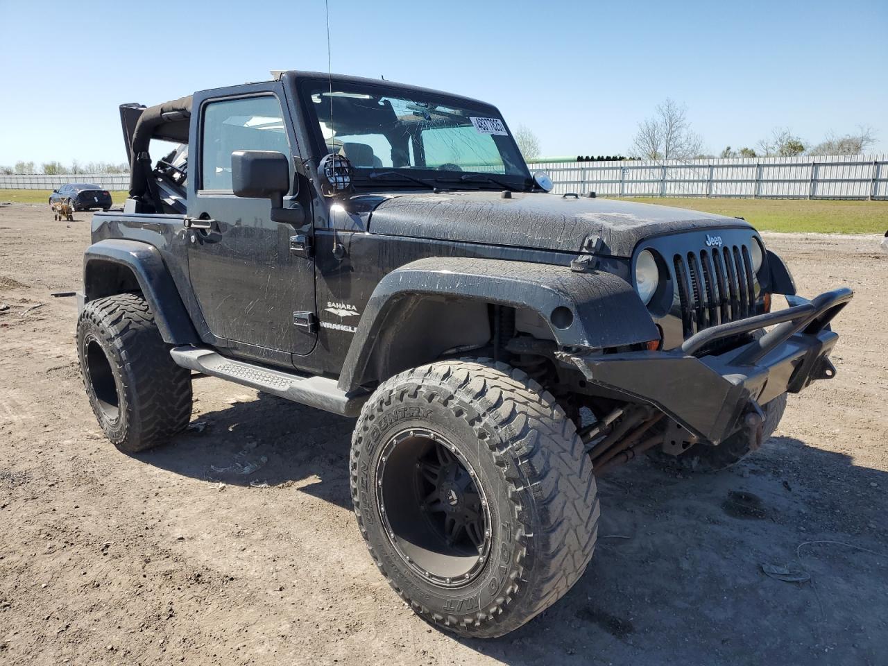 2012 Jeep Wrangler VIN 1C4AJWBG1CL216425 Copart auction photo, top/roof / rear end damage thumbnail 4