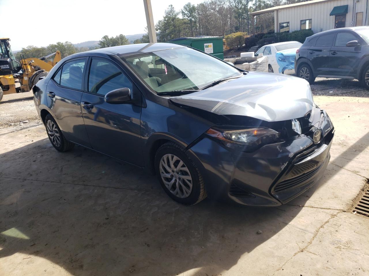2018 Toyota Corolla VIN 2T1BURHE3JC000017 Copart auction photo, rear end / front end damage thumbnail 4
