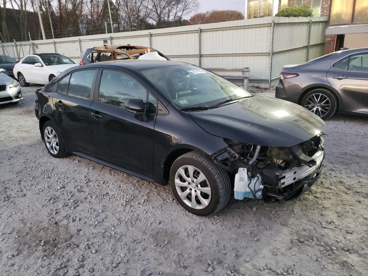 2020 Toyota Corolla VIN 5YFEPRAE6LP051237 Copart auction photo, front end / rear end damage thumbnail 4