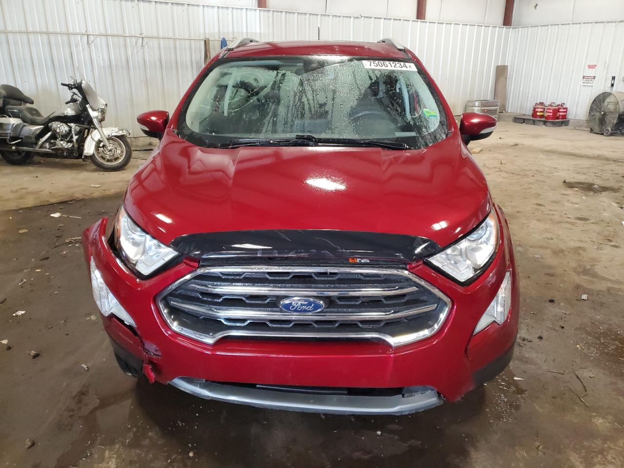 2021 Ford EcoSport VIN MAJ6S3KL1MC452918 Copart auction photo, front end / mechanical damage thumbnail 5