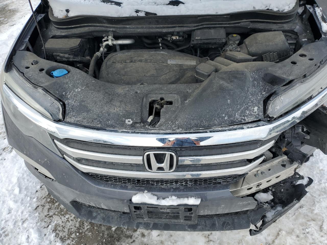 2017 Honda Pilot VIN 5FNYF6H5XHB017891 Copart auction photo, front end / mechanical damage thumbnail 12