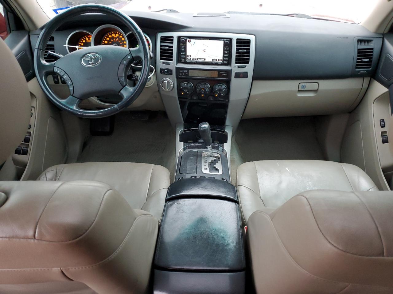 2006 Toyota 4Runner VIN JTEBT17RX68036486 Copart auction photo, front end / side damage thumbnail 8