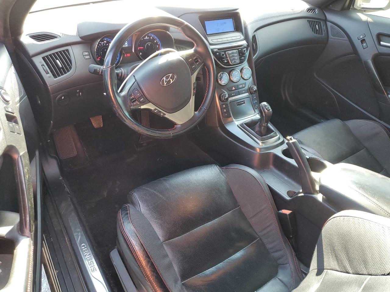 2014 Hyundai Genesis VIN KMHHU6KJ5EU114622 Copart auction photo, front end / undercarriage damage thumbnail 8