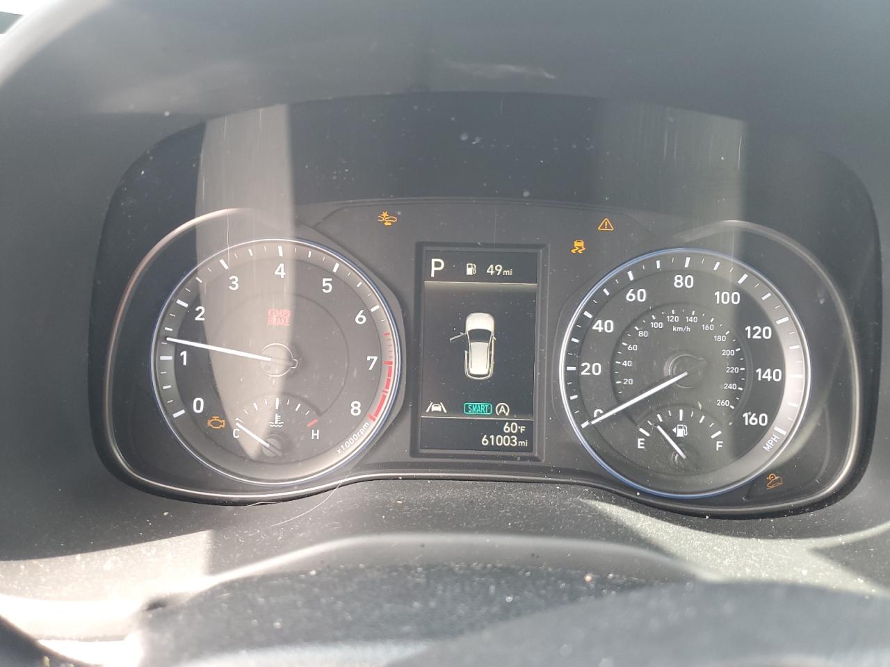 2022 Hyundai Kona VIN KM8K6CAB6NU828820 Copart auction photo, front end / mechanical damage thumbnail 9