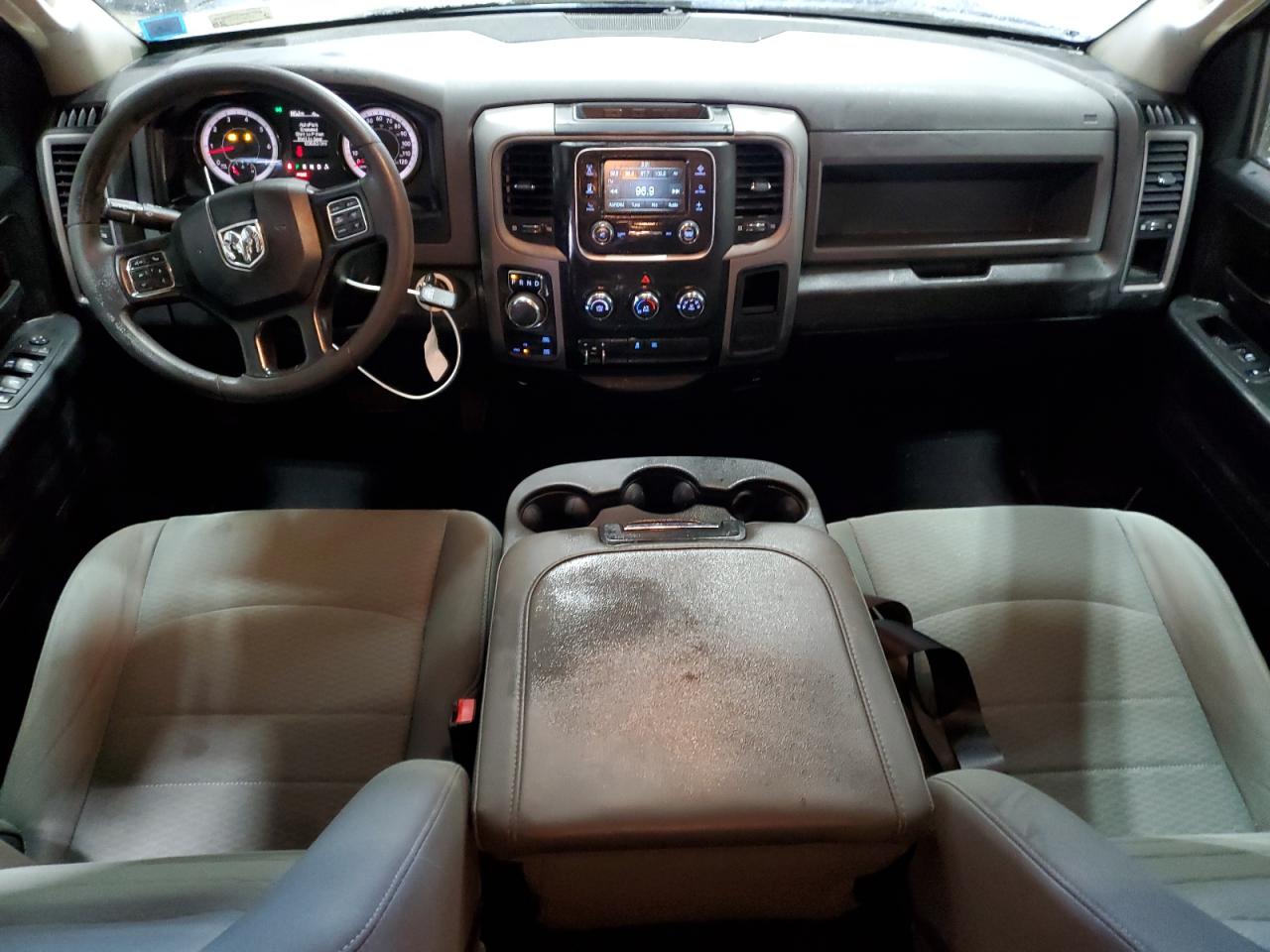 2018 RAM 1500 VIN 1C6RR7FT4JS242164 Copart auction photo, front end damage thumbnail 8