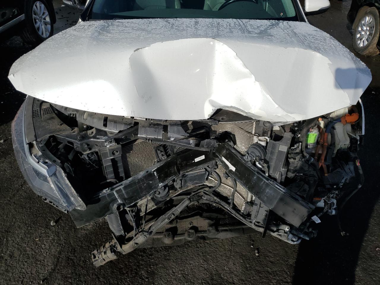 2017 KIA Optima VIN KNAGV4LD6H5010355 Copart auction photo, front end damage thumbnail 11