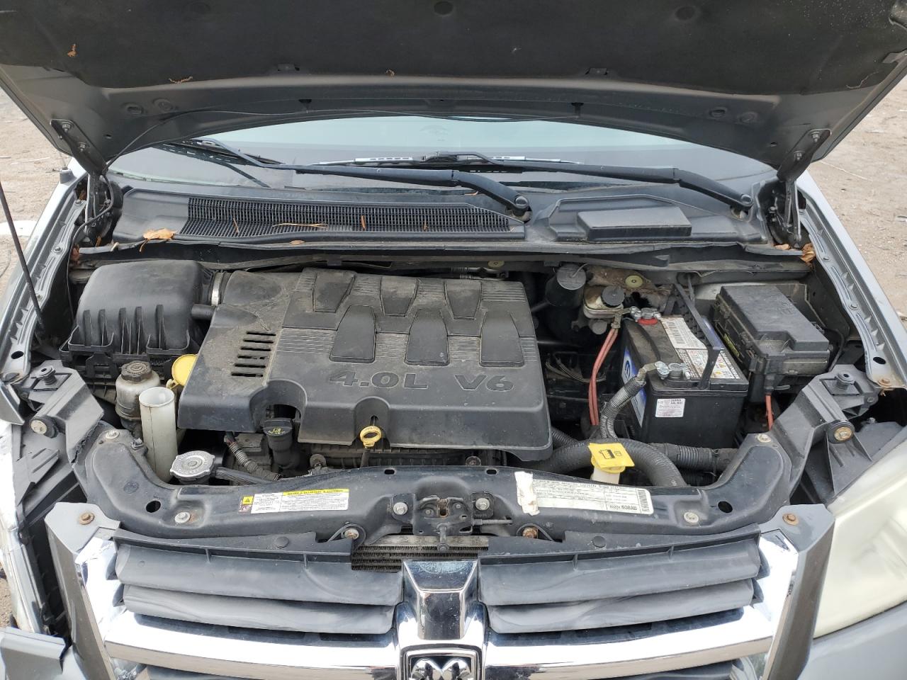 2009 Dodge Caravan VIN 2D8HN54X69R641151 Copart auction photo, front end / undercarriage damage thumbnail 14