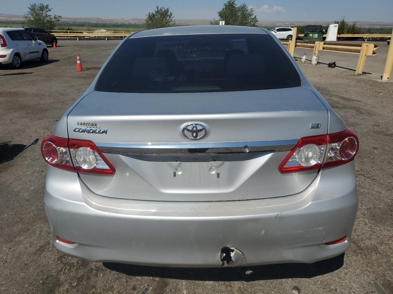 2012 Toyota Corolla VIN JTDBU4EEXC9171105 Copart auction photo, front end / rear end damage thumbnail 6