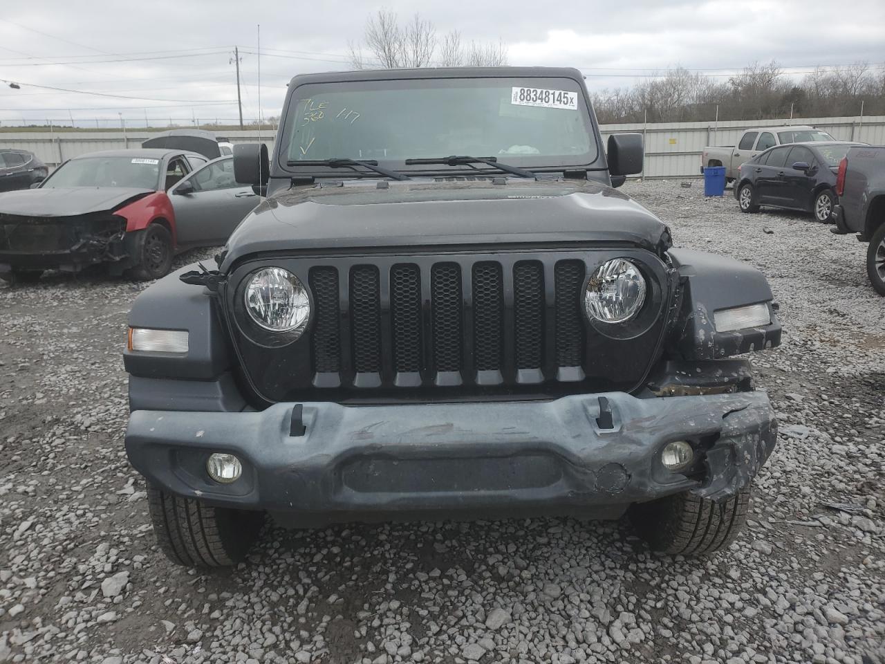 2018 Jeep Wrangler VIN 1C4GJXAN6JW210776 Copart auction photo, front end damage thumbnail 5