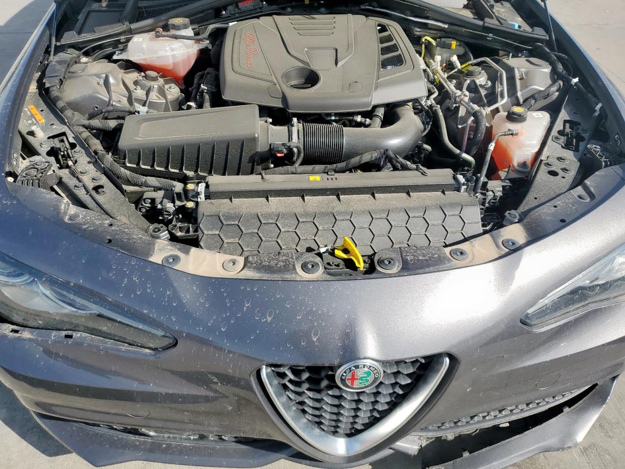 2022 Alfa Romeo Giulia VIN ZARFAMBN5N7663737 Copart auction photo, side / front end damage thumbnail 11