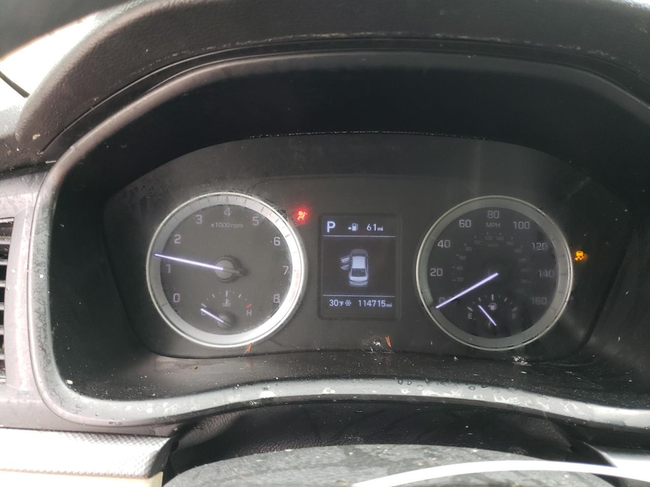 2018 Hyundai Sonata VIN 5NPE24AF4JH640498 Copart auction photo, side / front end damage thumbnail 9