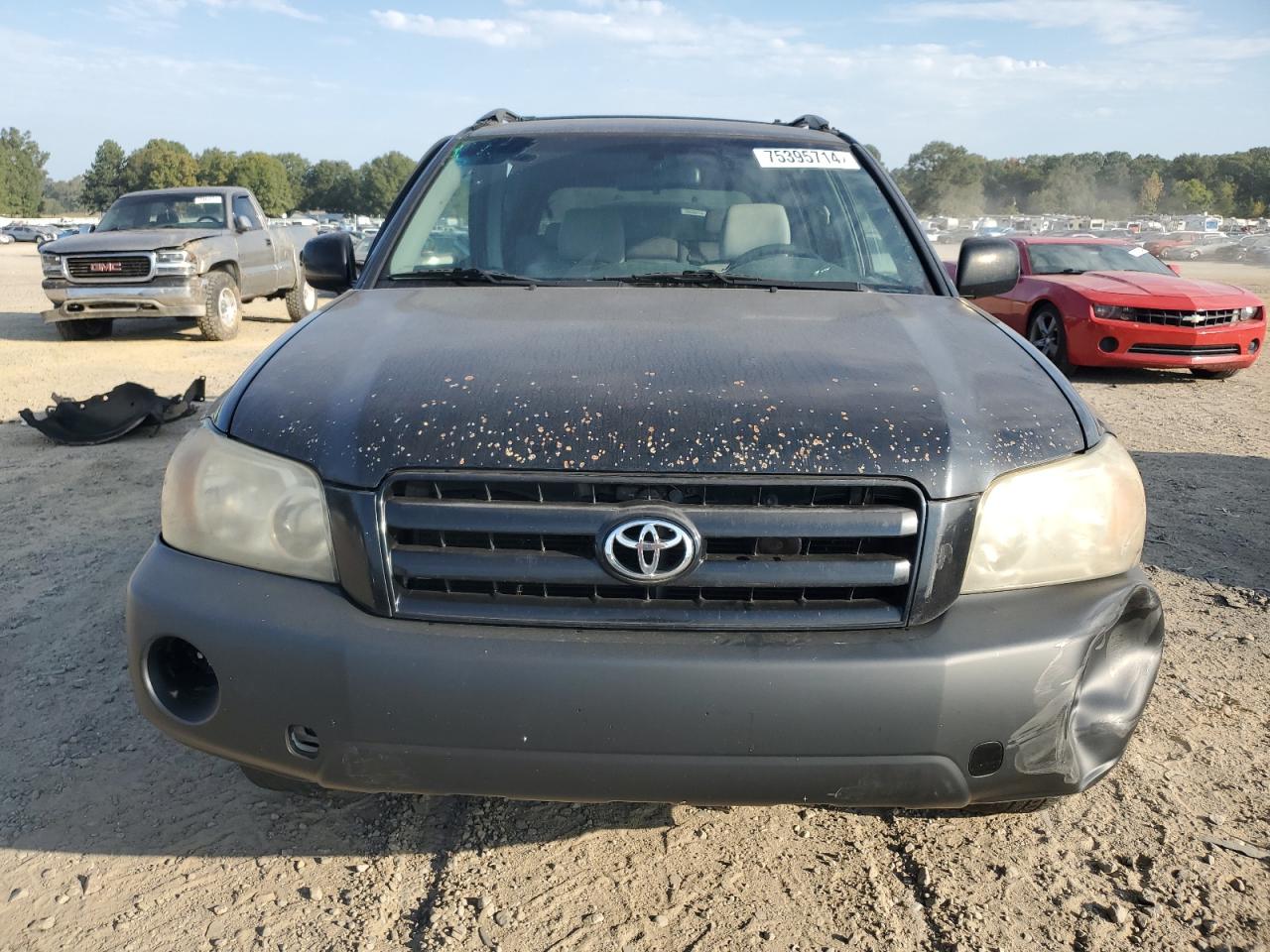 2006 Toyota Highlander VIN JTEDP21A960121548 Copart auction photo, side / rear end damage thumbnail 5