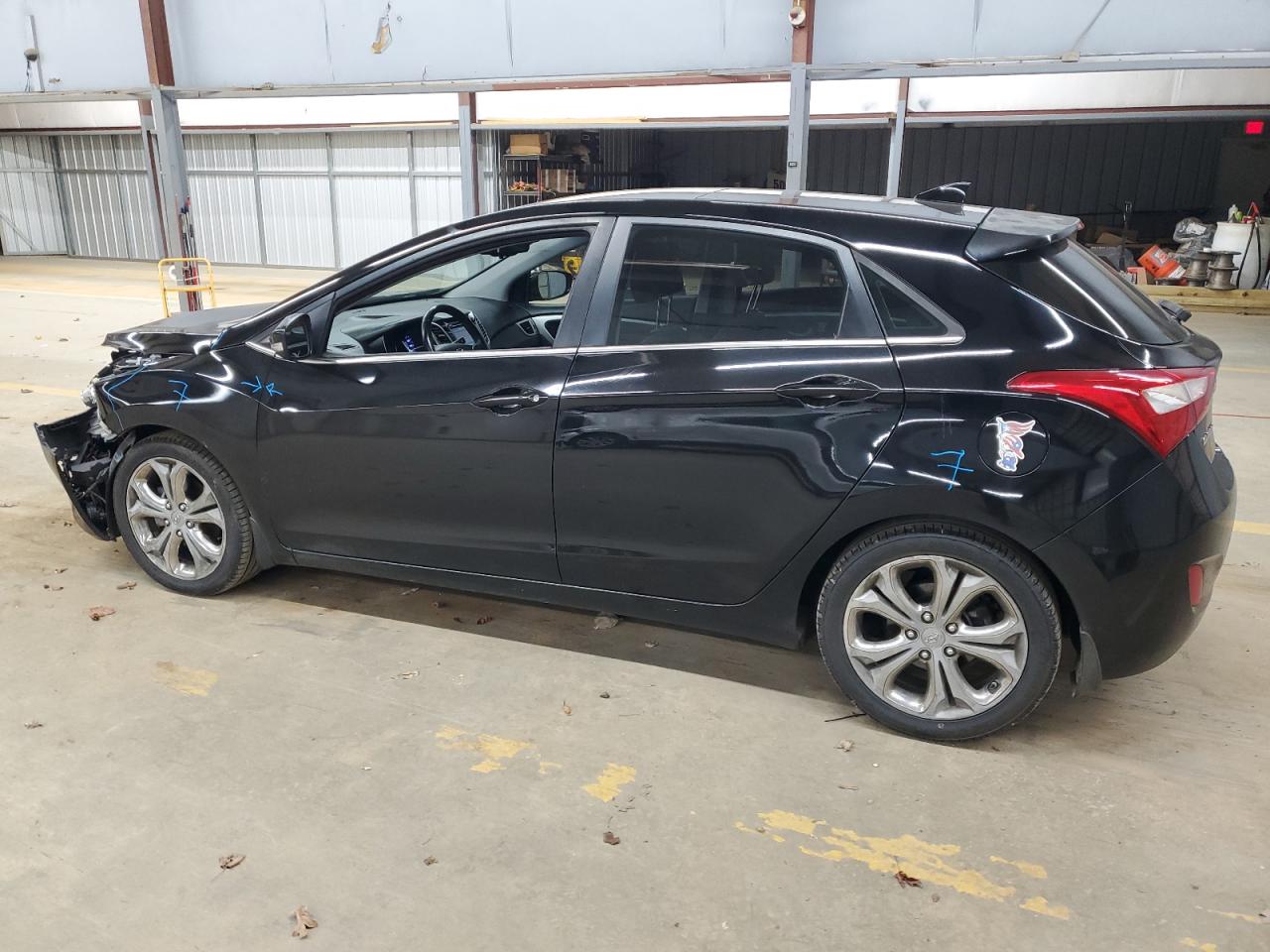 2013 Hyundai Elantra VIN KMHD35LE7DU112883 Copart auction photo, front end damage thumbnail 2