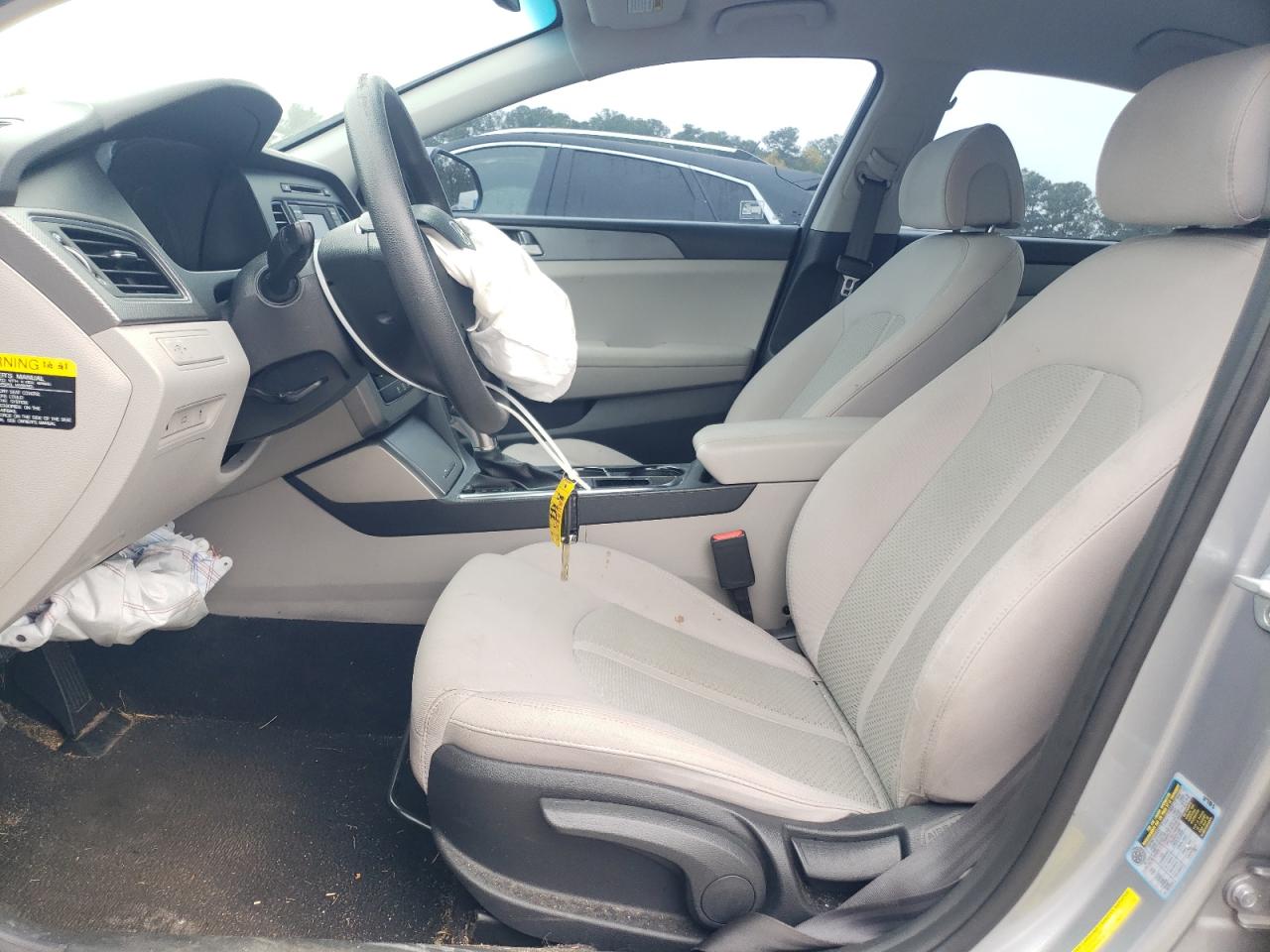 2017 Hyundai Sonata VIN 5NPE24AF6HH576653 Copart auction photo, front end / minor dent/scratches damage thumbnail 7