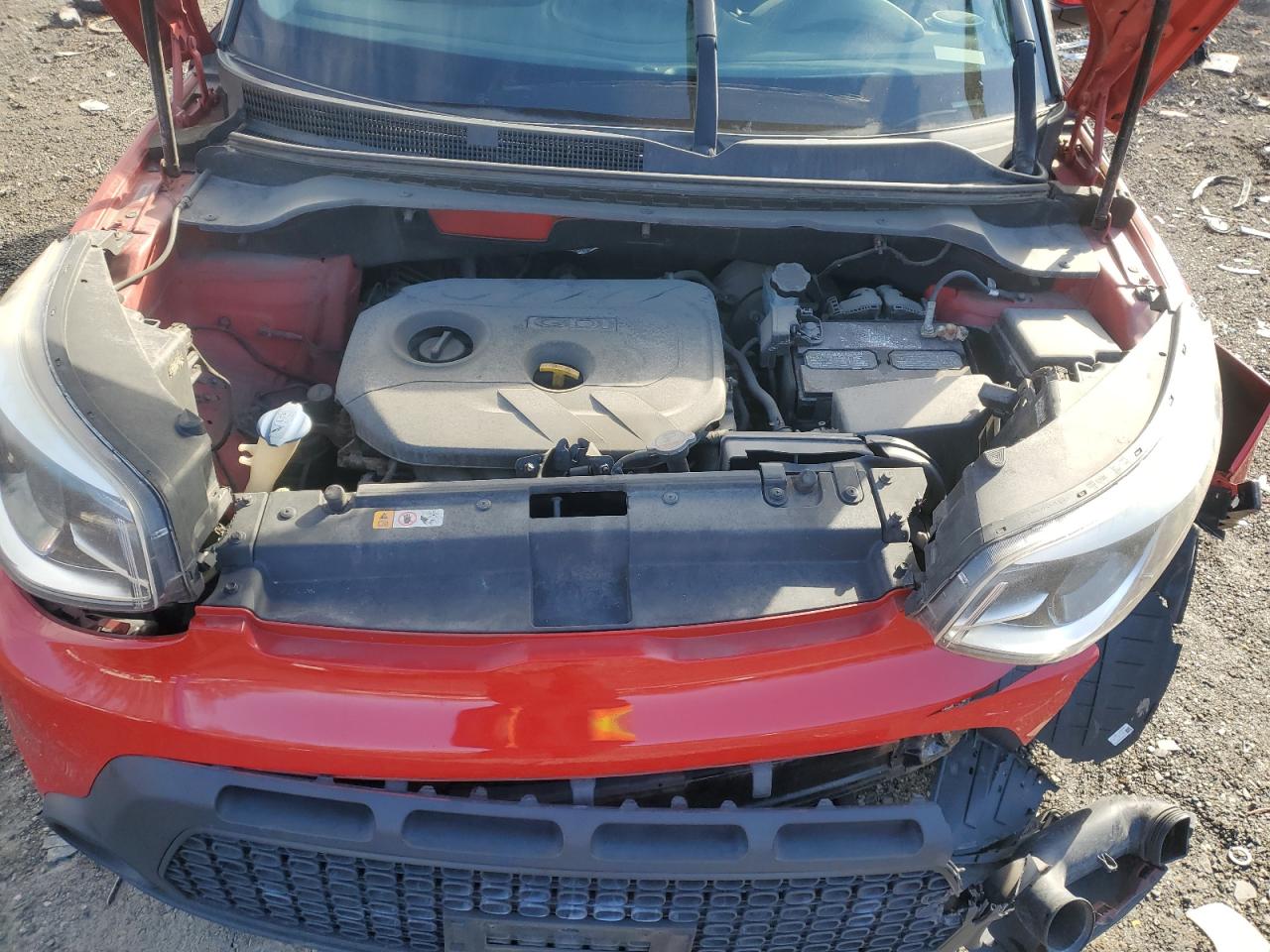 2015 KIA Soul VIN KNDJP3A56F7763278 Copart auction photo, front end damage thumbnail 13