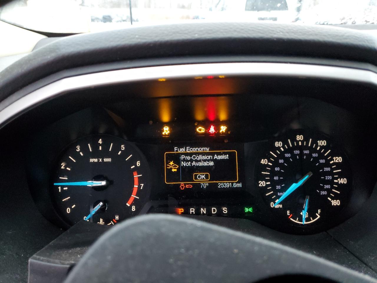 2019 Ford Edge VIN 2FMPK3J93KBC70571 Copart auction photo, front end / side damage thumbnail 9