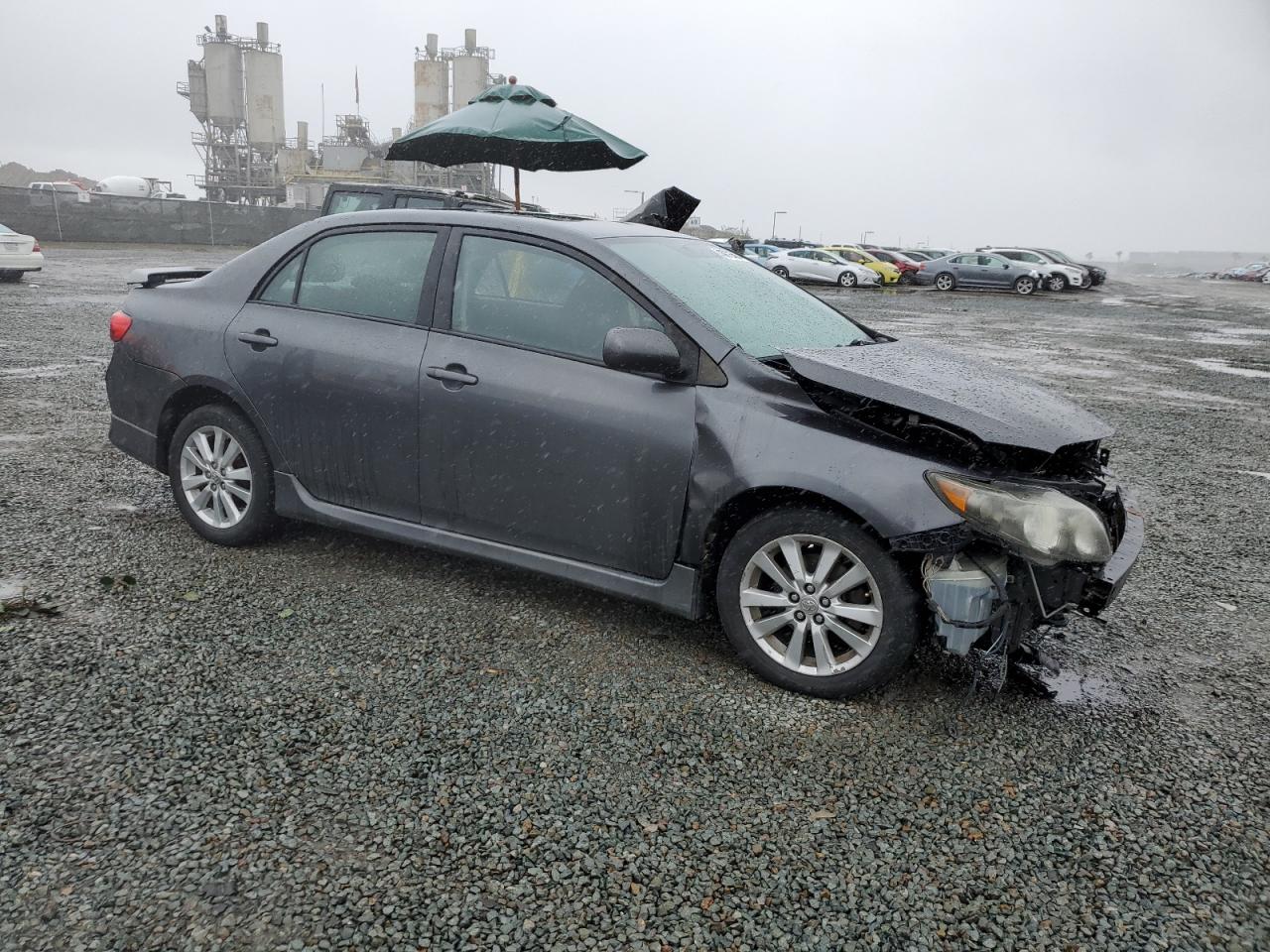 2010 Toyota Corolla VIN 2T1BU4EE1AC267793 Copart auction photo, front end / rear end damage thumbnail 4