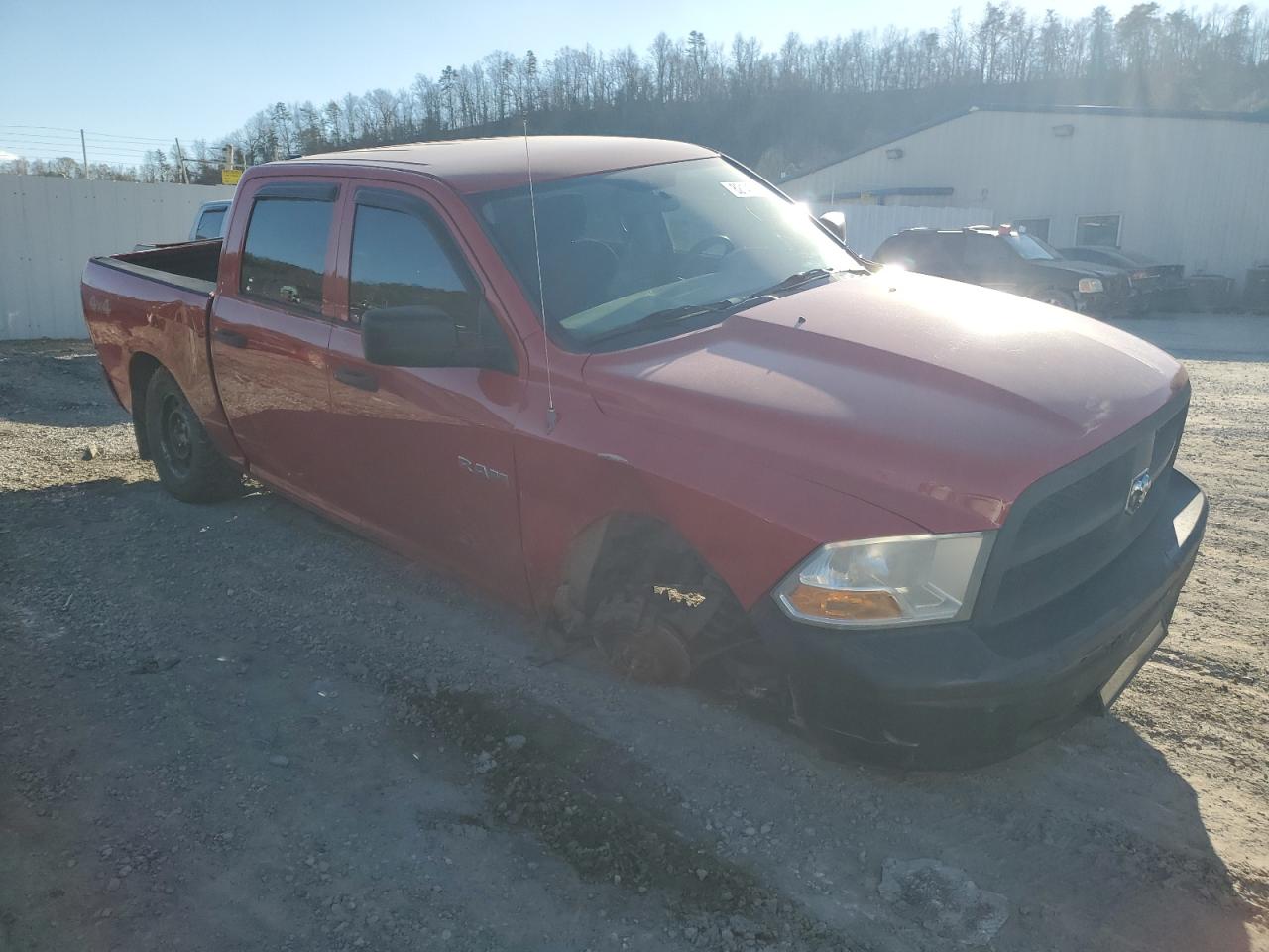2010 Dodge RAM VIN 1D7RV1CP0AS210844 Copart auction photo, front end / rear end damage thumbnail 4