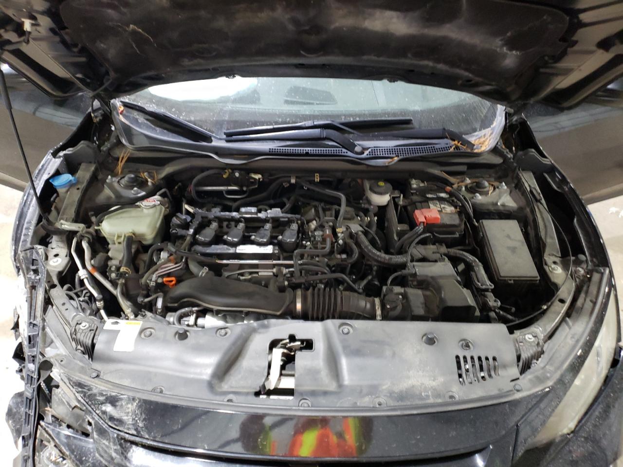 2018 Honda Civic VIN 2HGFC1E52JH710267 Copart auction photo, front end / minor dent/scratches damage thumbnail 11