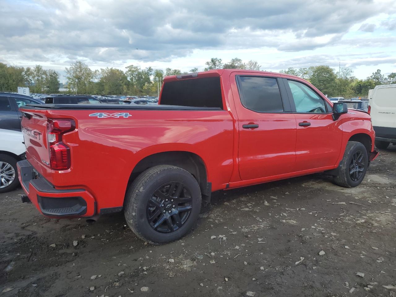 2023 Chevrolet Silverado VIN 1GCPDBEK4PZ121855 Copart auction photo, front end / minor dent/scratches damage thumbnail 3
