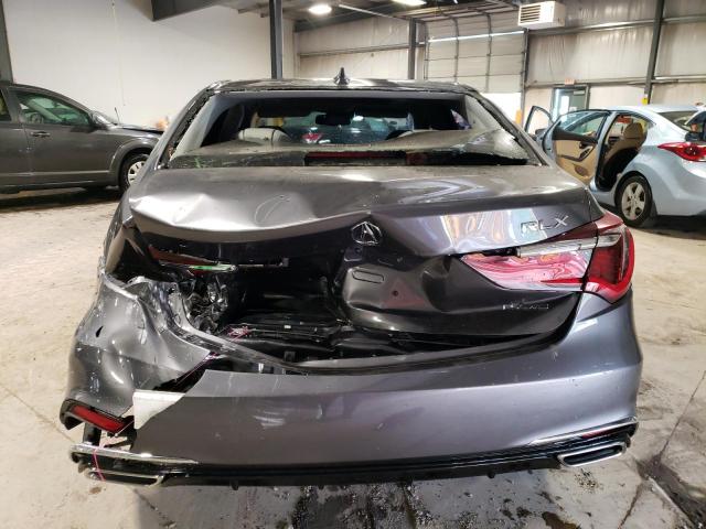 2018 Acura RLX VIN JH4KC1F57JC001458 Copart auction photo, rear end / front end damage thumbnail 6