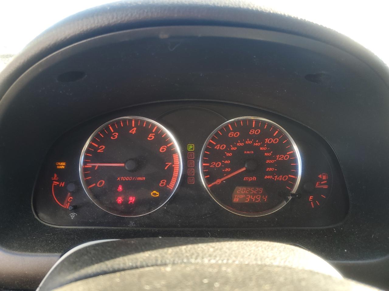 2004 Mazda 6 VIN 1YVHP80D845N88703 Copart auction photo, rear end damage thumbnail 9