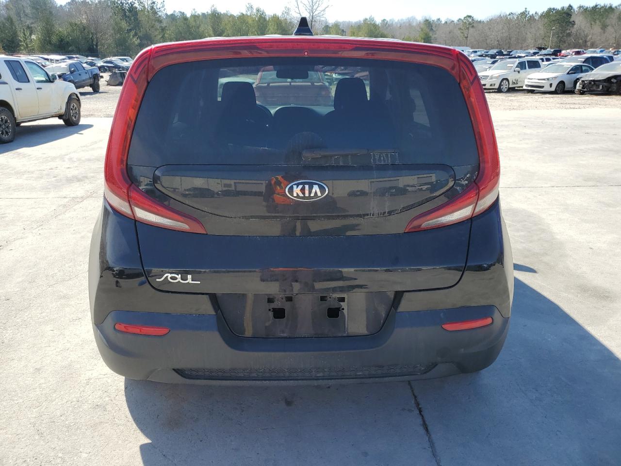 2020 KIA Soul VIN KNDJ23AU1L7710702 Copart auction photo, side damage thumbnail 6