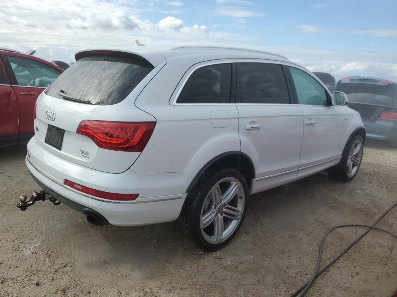 2015 Audi Q7 VIN WA1LGAFE4FD030602 Copart auction photo, water/flood damage thumbnail 3