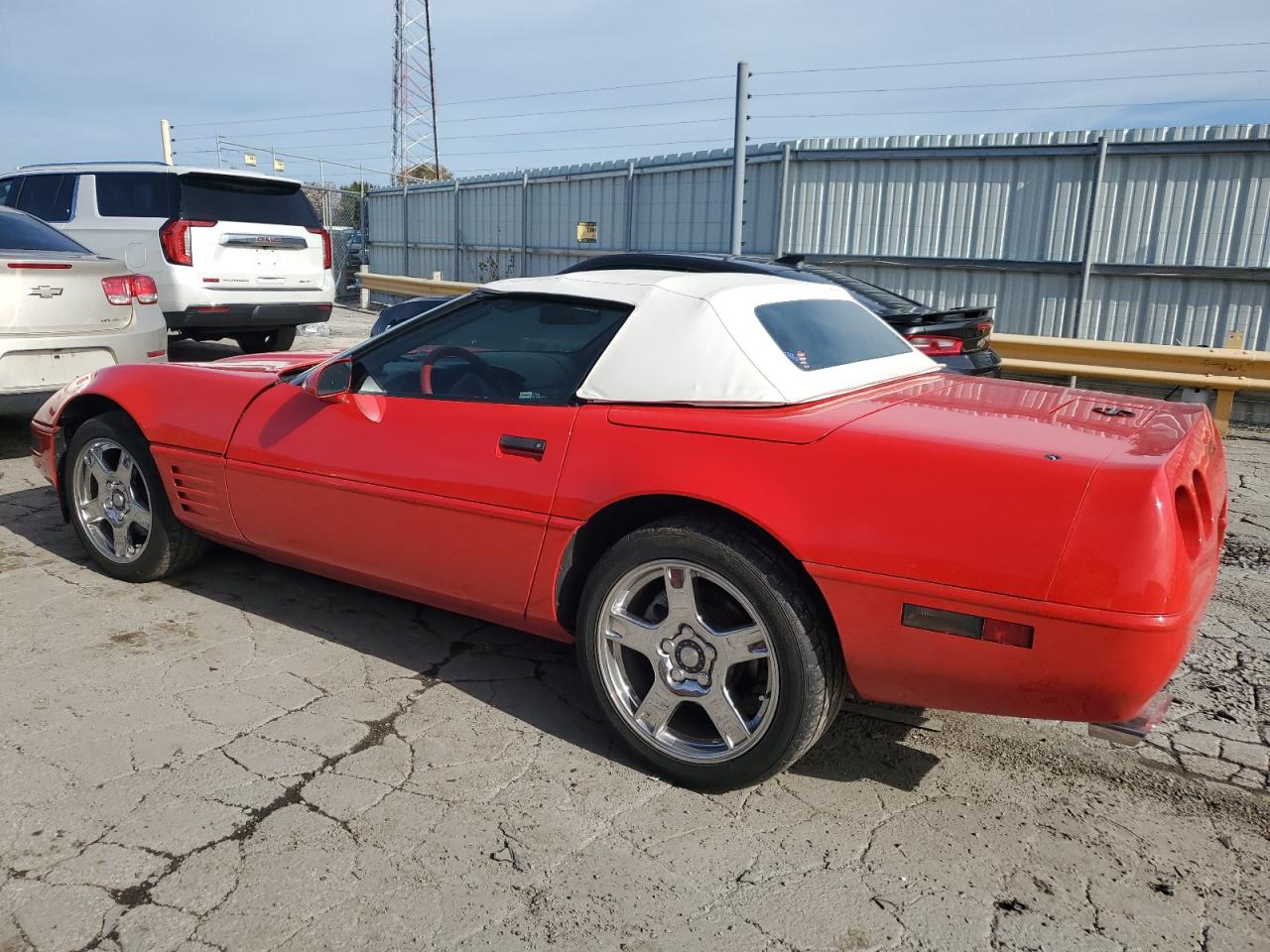 1994 Chevrolet Corvette VIN 1G1YY32P9R5100534 Copart auction photo, burn - engine / minor dent/scratches damage thumbnail 2